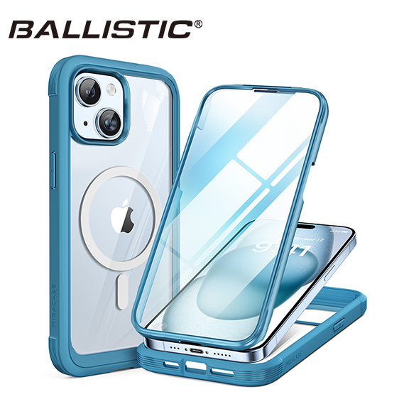 iPhone 15 Glass Case Low Profile MagSafe