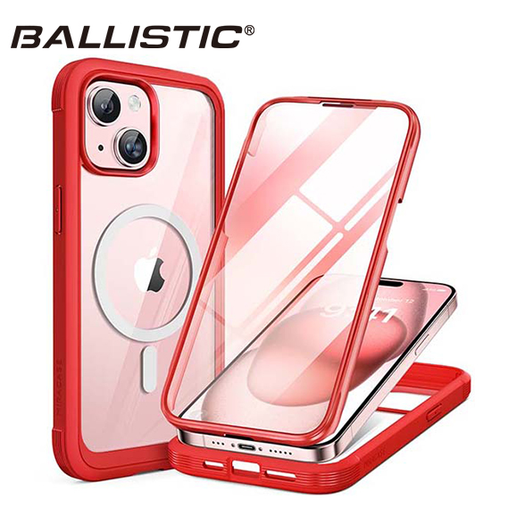 iPhone 15 Glass Case Low Profile MagSafe